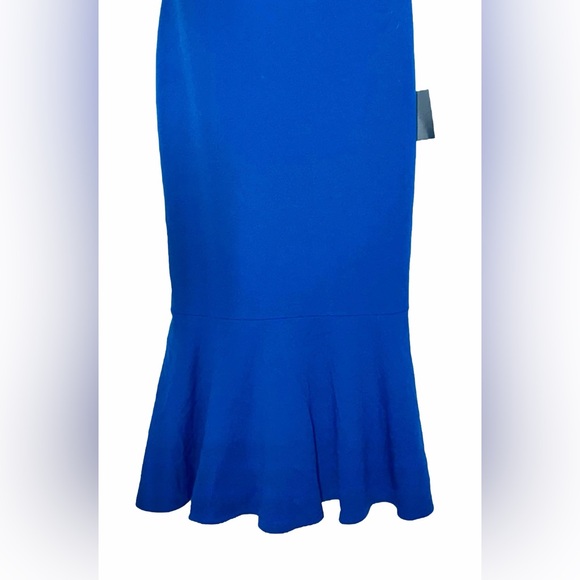 NWT Moment Maker Cobalt Blue Square Neck Trumpet
Midi Dress, Medium - Picture 8 of 15